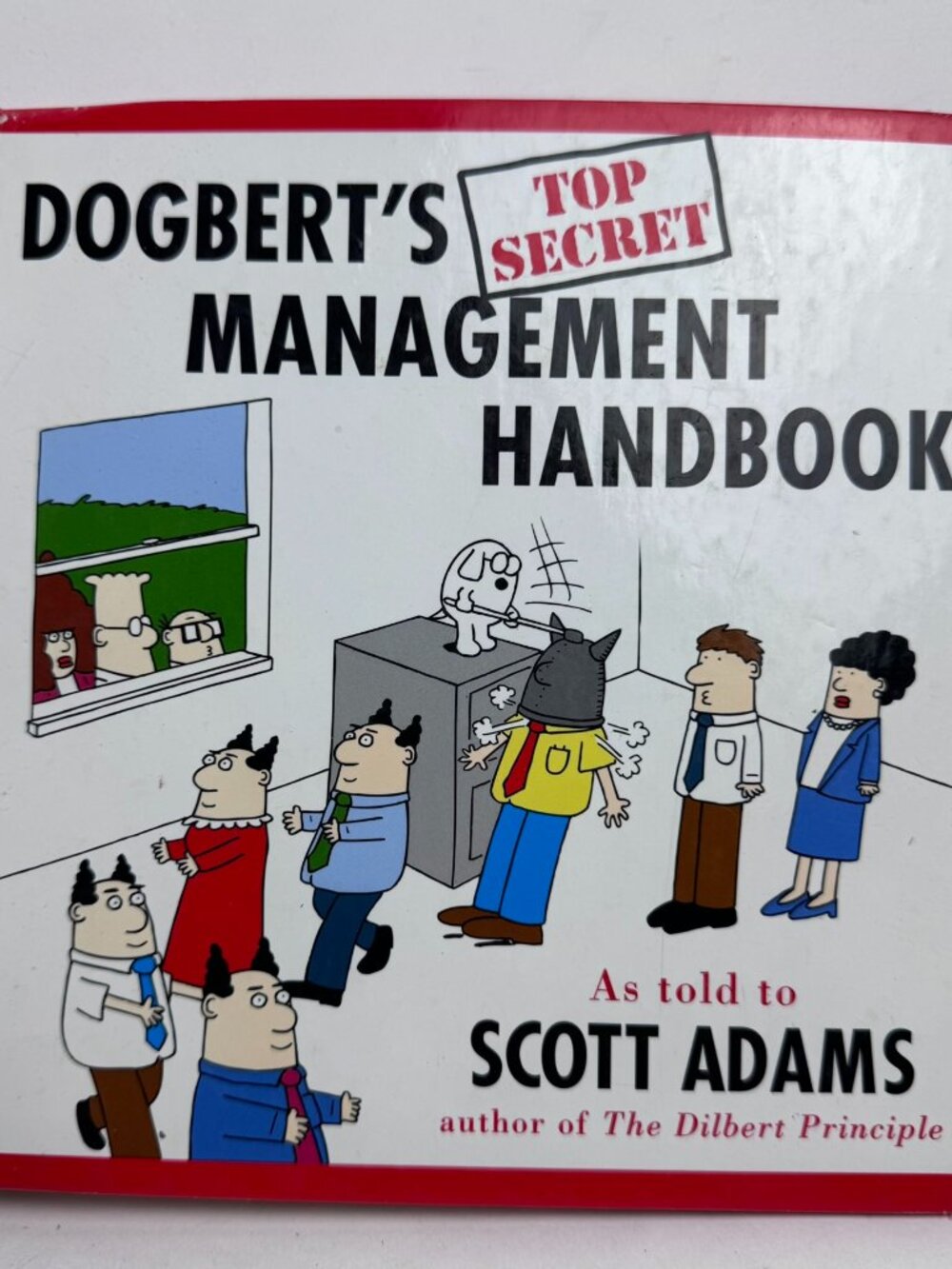 Dogbert's Top Secret Management Handbook Hardcover Scott Adams ISBN 0887307884